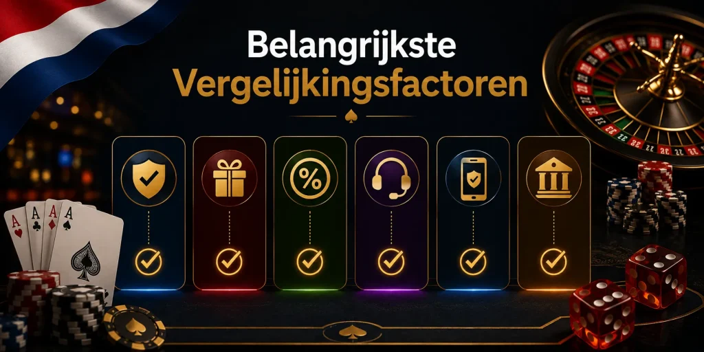 Belangrijkste Vergelijkingsfactoren