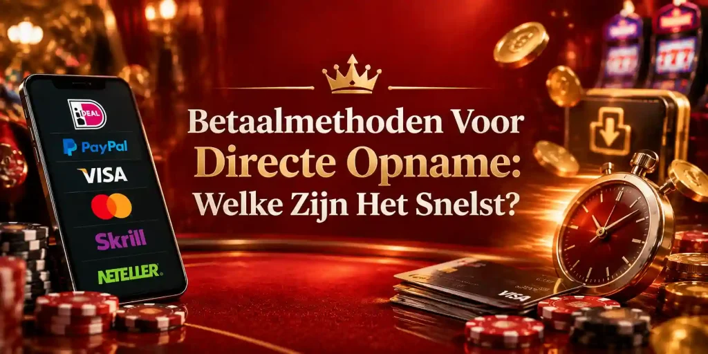 Betaalmethoden Voor Directe Opname Welke Zijn Het Snelst?