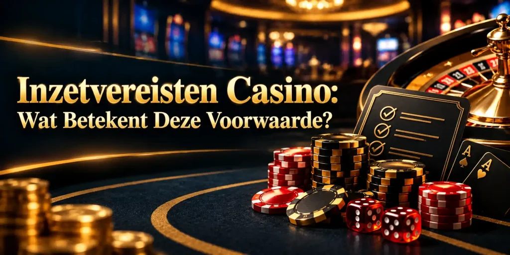 Inzetvereisten Casino Wat Betekent Deze Voorwaarde