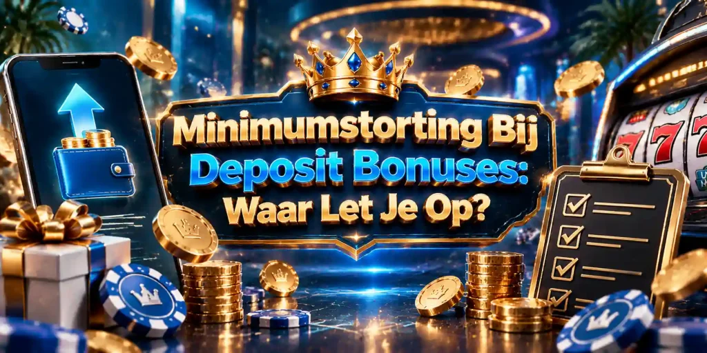 Minimumstorting Bij Deposit Bonuses Waar Let Je Op?