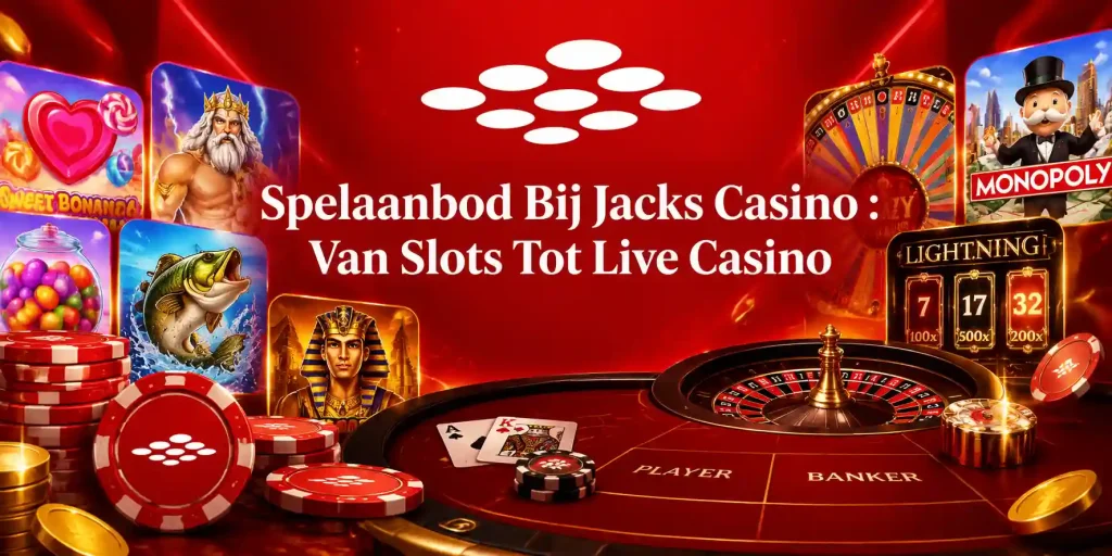 Spelaanbod Bij Jacks Casino  Van Slots Tot Live Casino