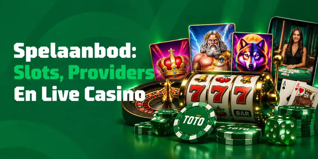 Spelaanbod Slots, Providers En Live Casino
