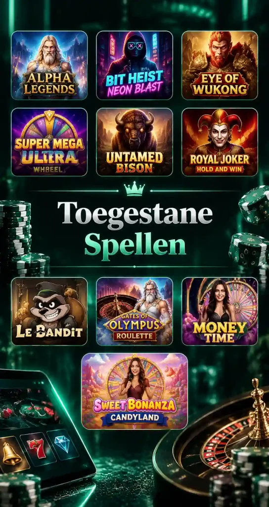 Toegestane Spellen