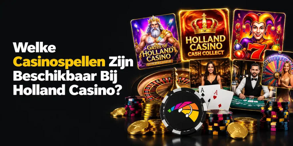 Welke Casinospellen Zijn Beschikbaar Bij Holland Casino?
