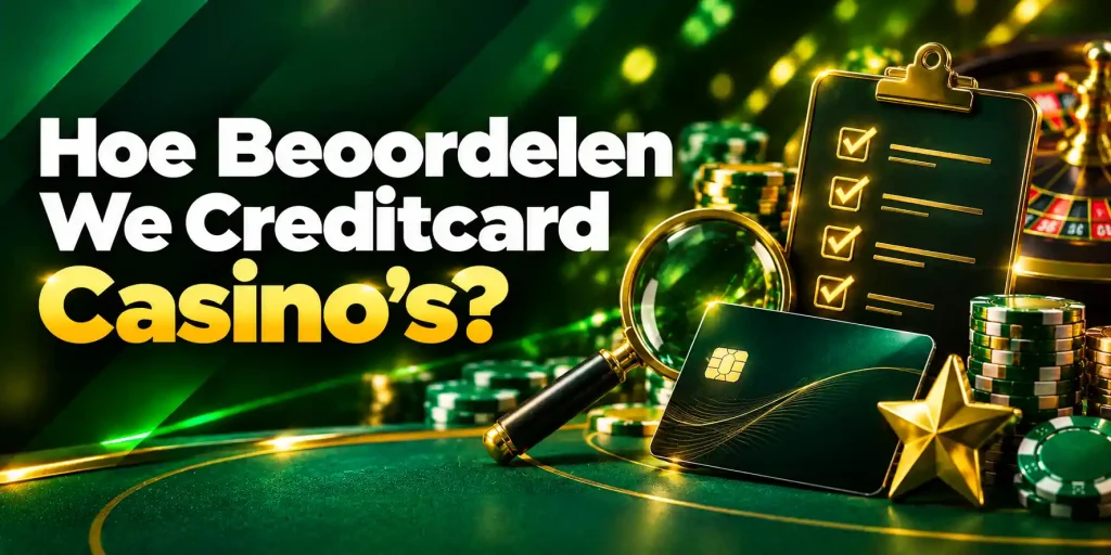 Hoe Beoordelen We Creditcard Casino’s?